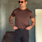 PANTALONE MORO  VISCOSA E MISTI TASCA AMERICA