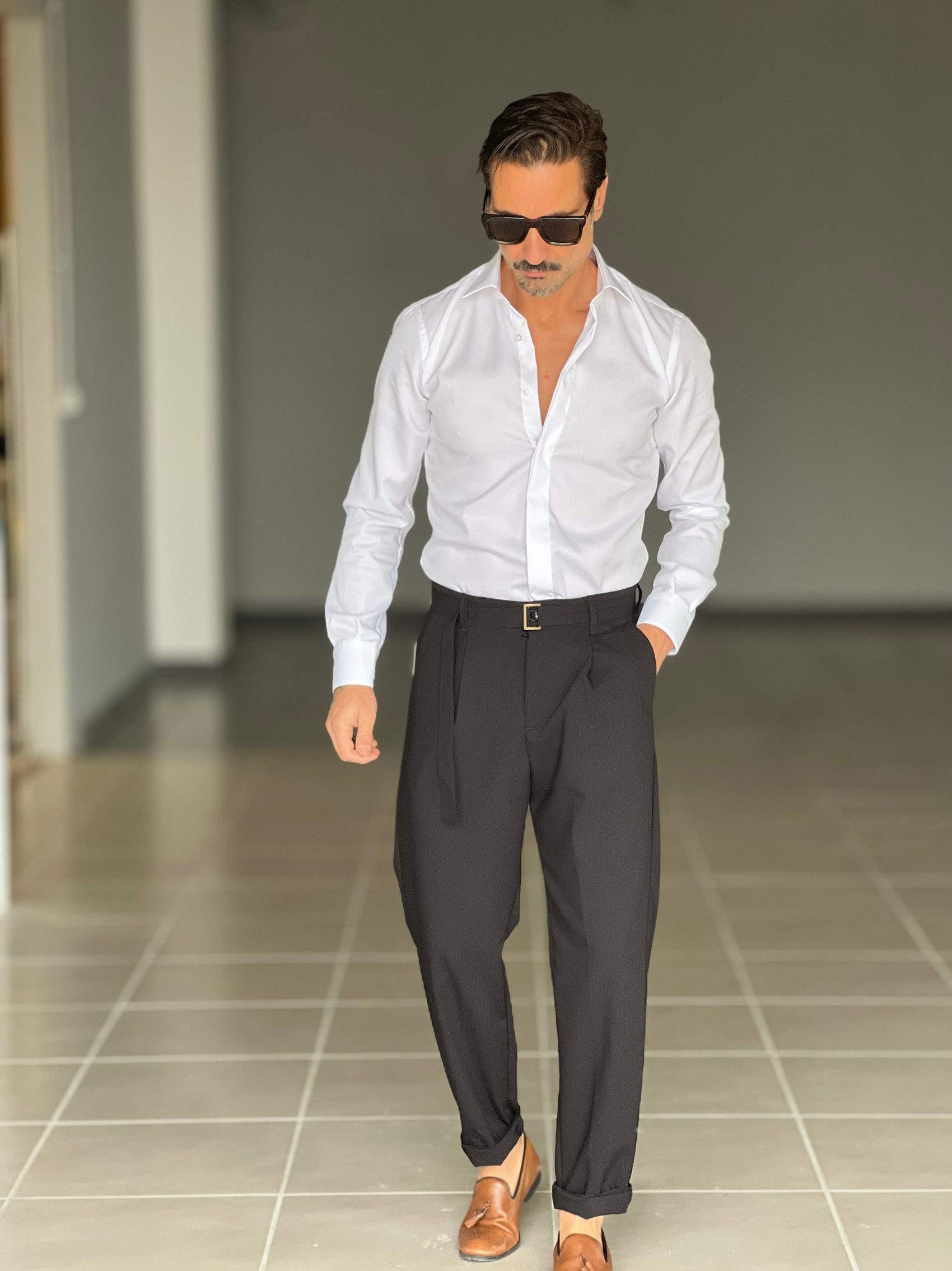 CAMICIA DEPOT BIANCA FINTA COPERTA  COTONE DOPPIO RITORTO