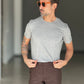 BOAT NECK T SHIRT