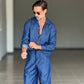 °COORDINATO DENIM OVER FIT LAVAGGIO MEDIO