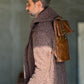 BLUE HIGH NECK COAT