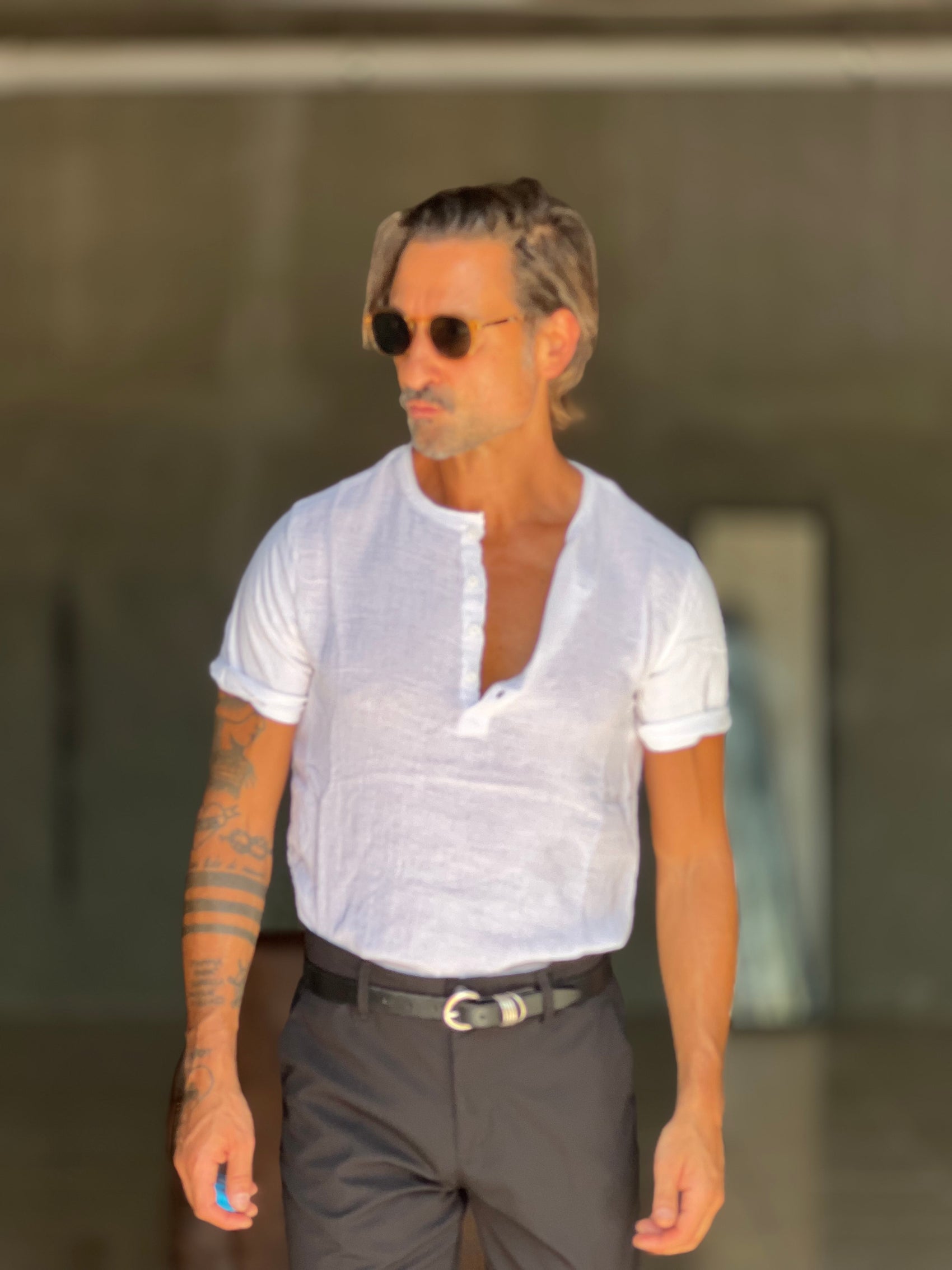 GIOSTRA VISCOSE SHIRT