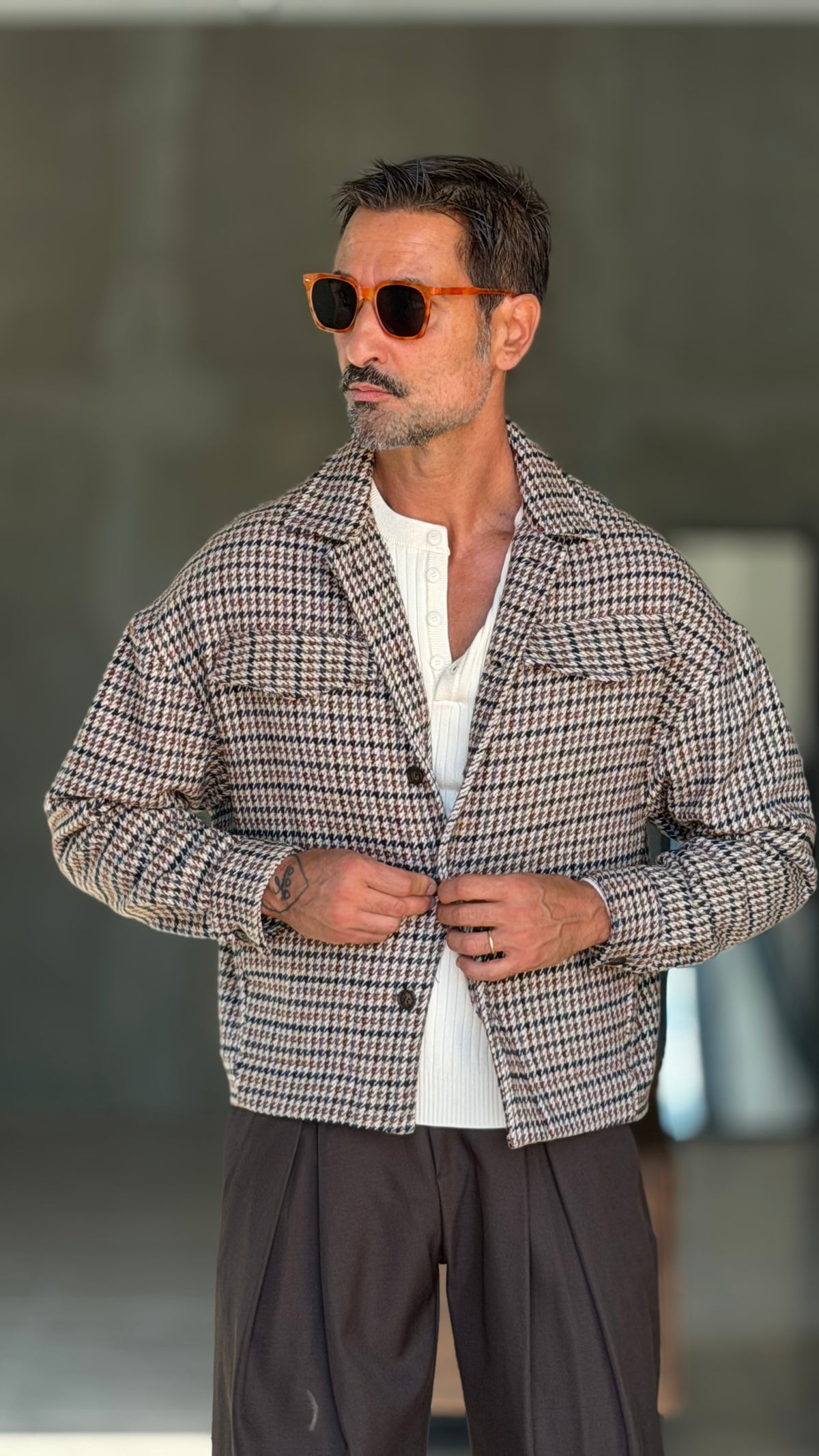 ECORENNA ECRU' BOMBER JACKET