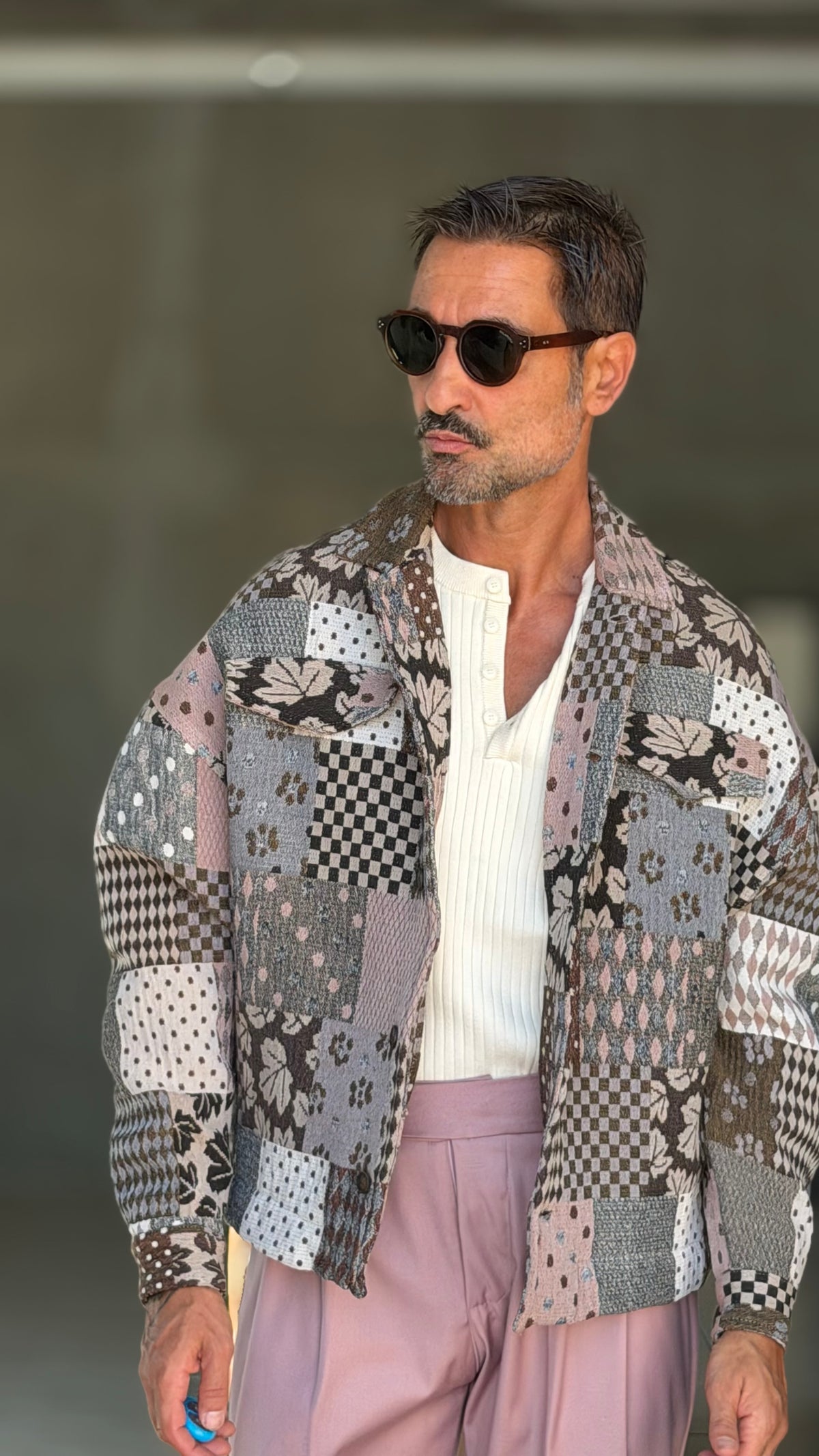 ECORENNA ECRU' BOMBER JACKET