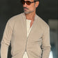 BOMBER FELPA BEIGE  IMBOTTITO