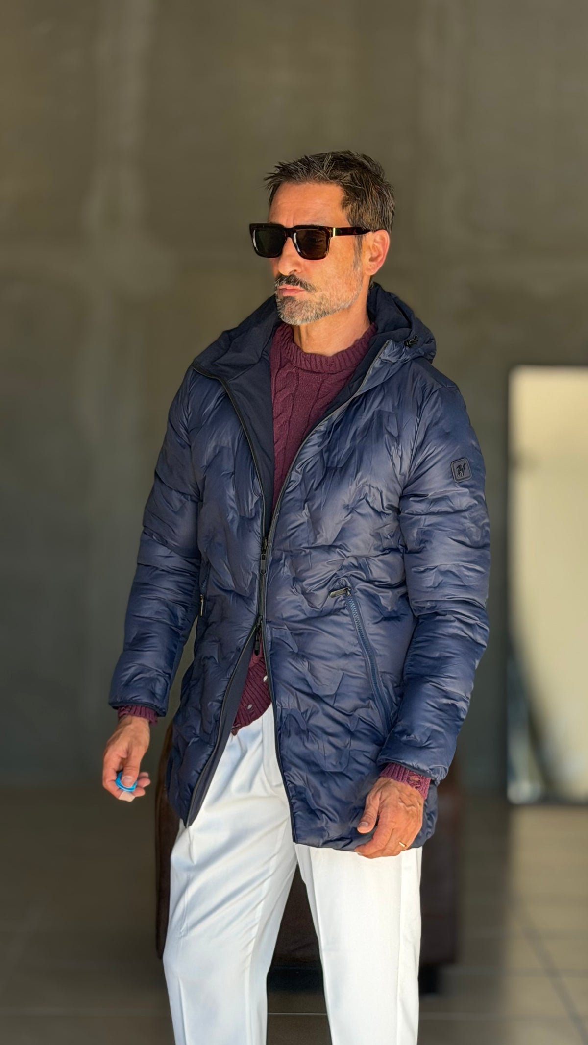 ECORENNA ECRU' BOMBER JACKET