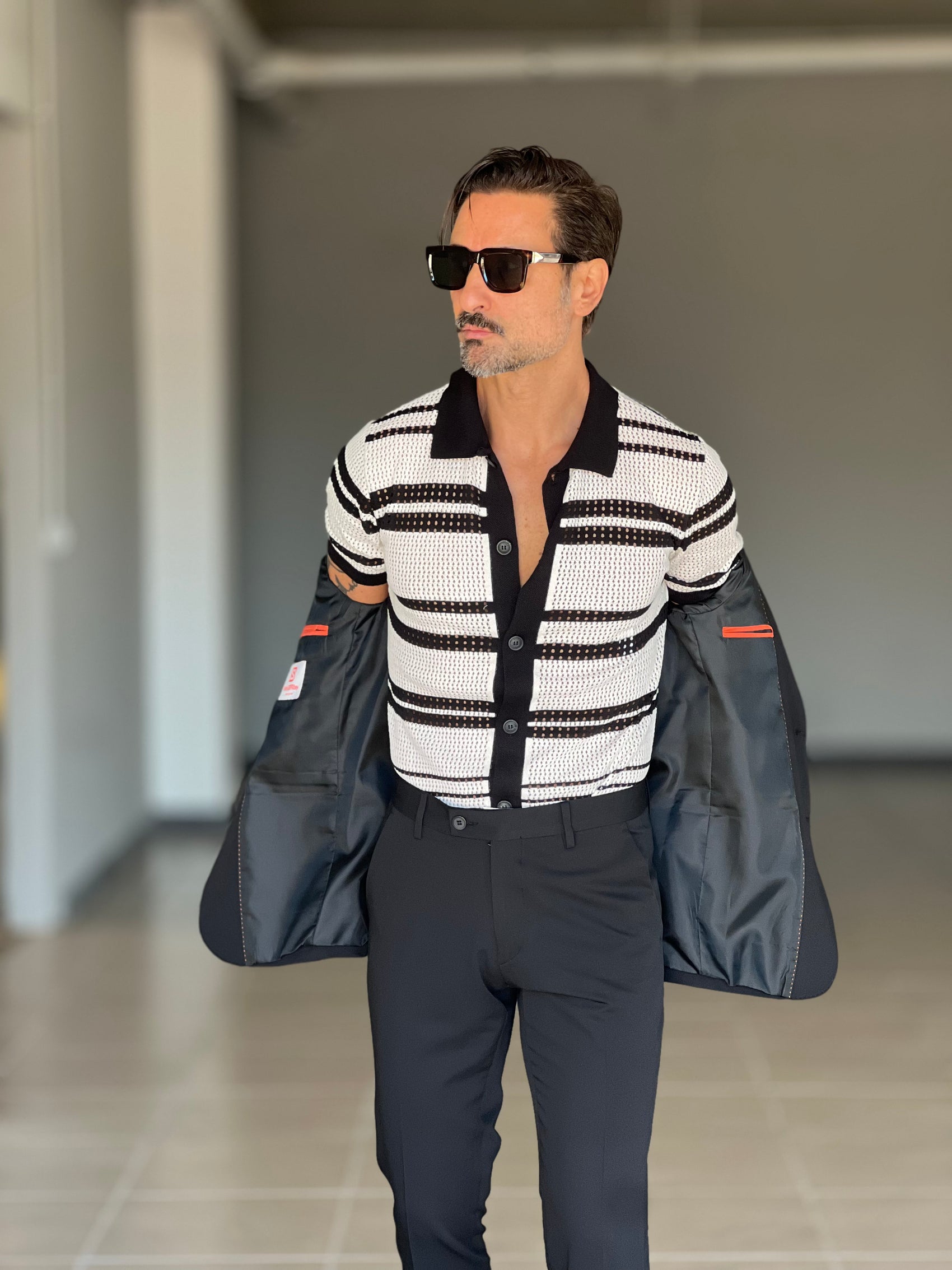 POLO CAMICIA RIGA NERA XAGON