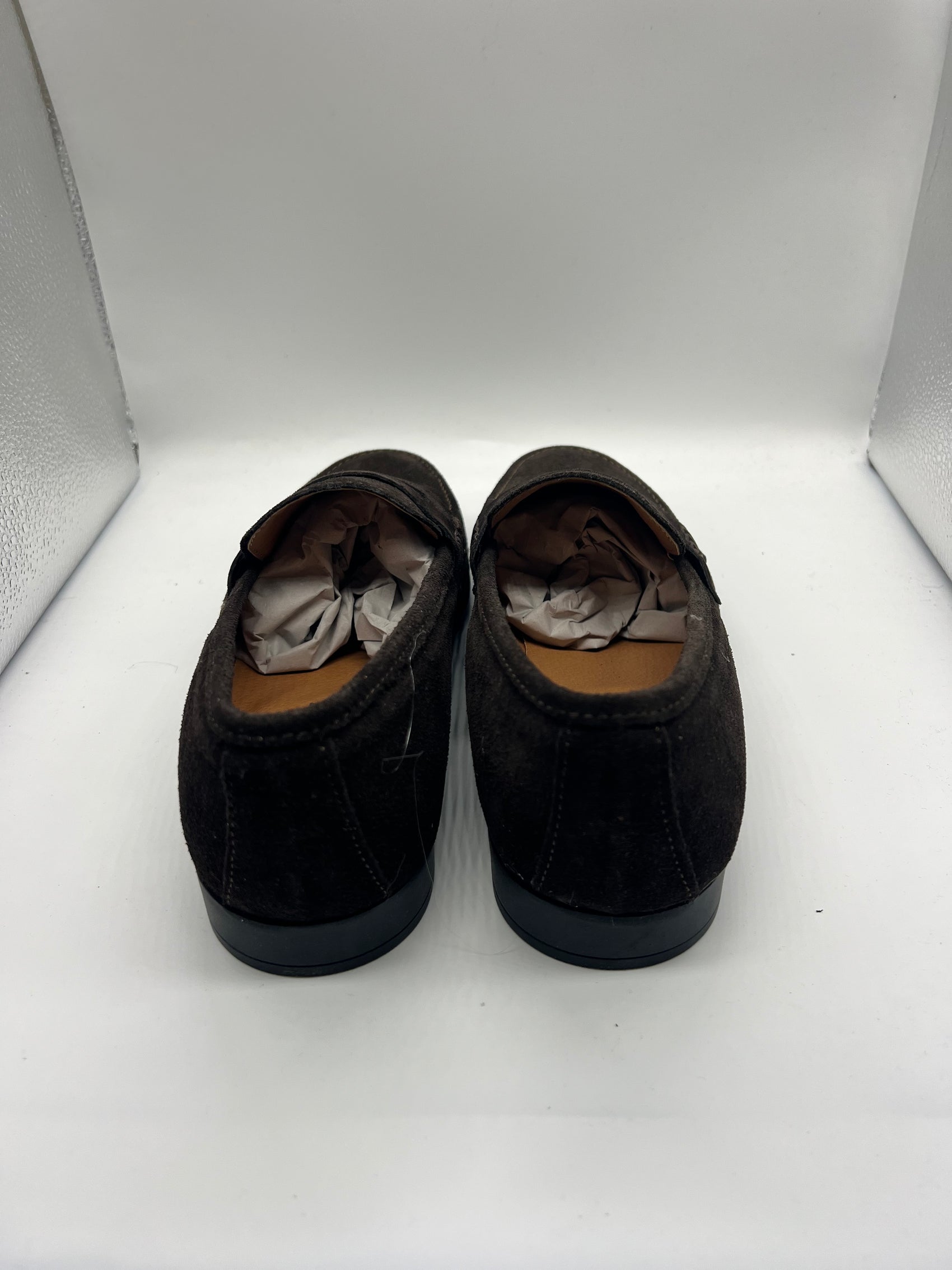 *MOCASSINO MORO CAMOSCIO SPAZZOLATO