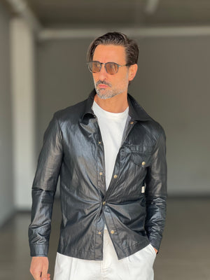 FILLJACKET  NERA ECOPELLE ALTATENSIONE 0044