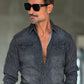 CAMICIA  DENIM GRIGIA TEXANA