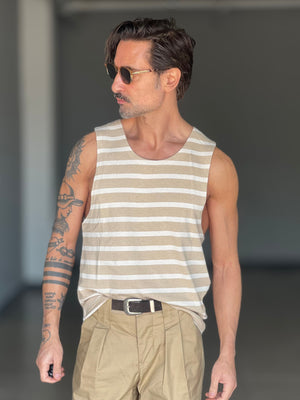 CANOTTA CREMA  RIGA PANNA  COTONE