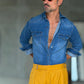 CAMICIA  DENIM LAVAGGIO MEDIO  TEXANA