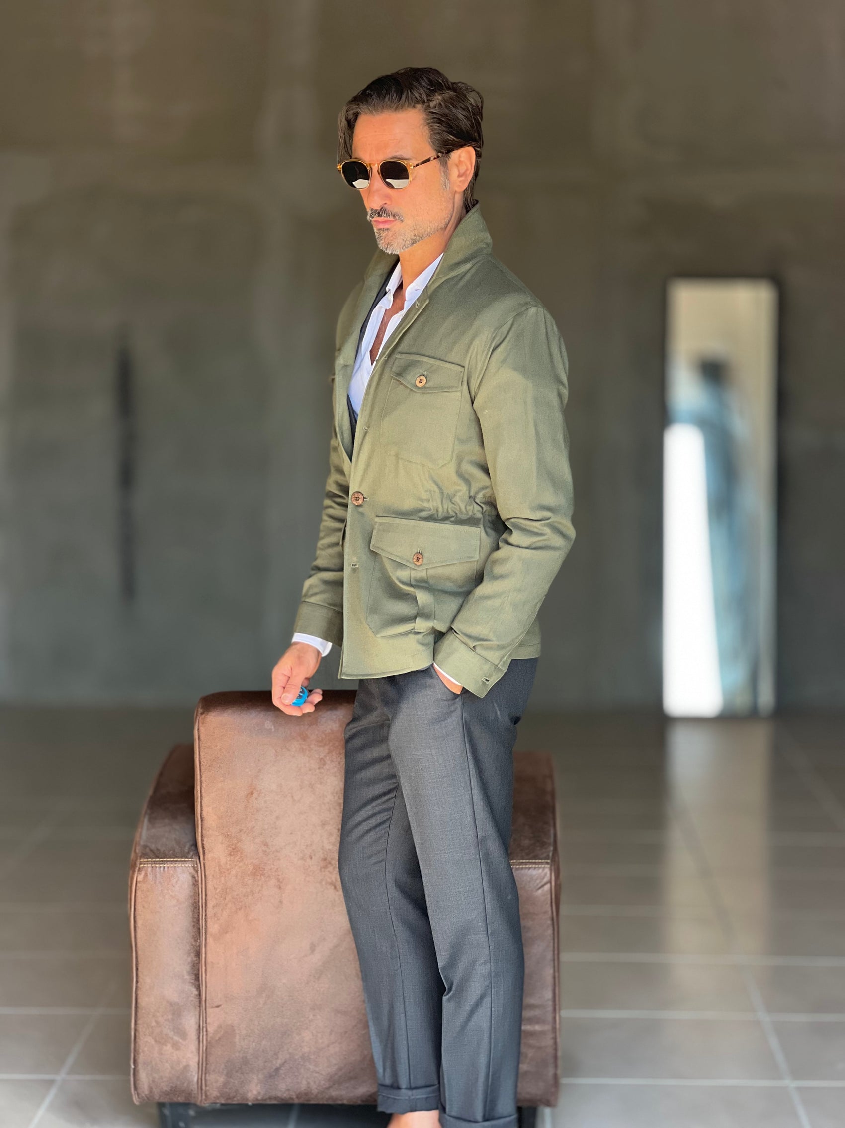 GIOSTRA VISCOSE SHIRT