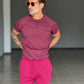 BERMUDA PRUGNA  COMFORT FIT