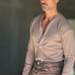 WHITE VISCOSE TROUSERS WITH REGULAR BOTTOM