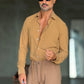 CAMICIA  DEPOT CAMMELLO MAGLINA