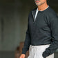 WHITE VISCOSE TROUSERS WITH REGULAR BOTTOM