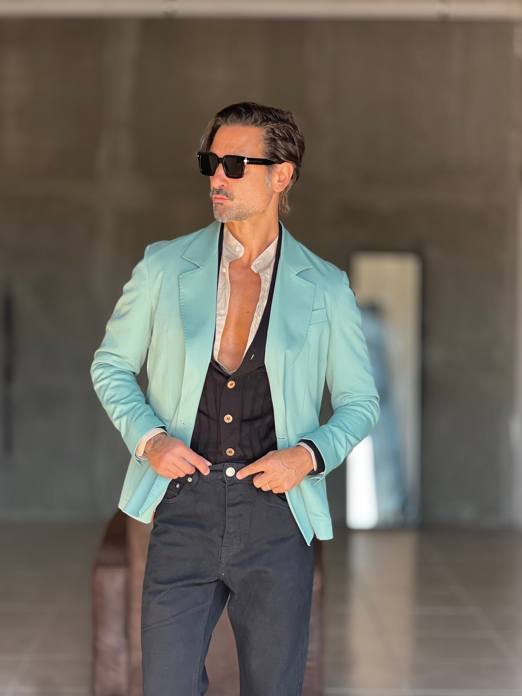 GIACCA TIFFANY  DOPPIOPETTO OVER FIT 0482 (ABBINABILE AL PANTALONE 0482 )