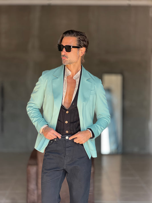 GIACCA TIFFANY  DOPPIOPETTO OVER FIT 0482 (ABBINABILE AL PANTALONE 0482 )