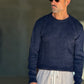 WHITE VISCOSE TROUSERS WITH REGULAR BOTTOM