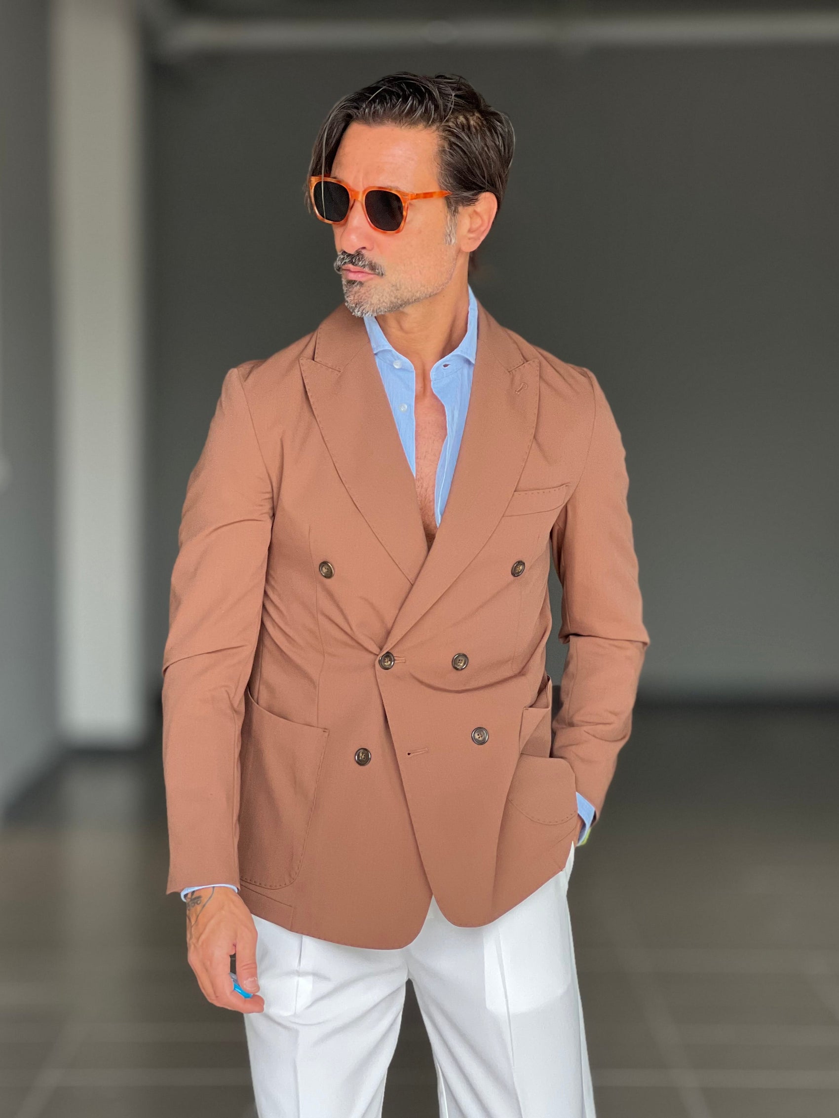 GIACCA DOPPIOPETTO CAMMELLO 557