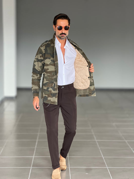 FILL JACKET MIMETICA TASCHE