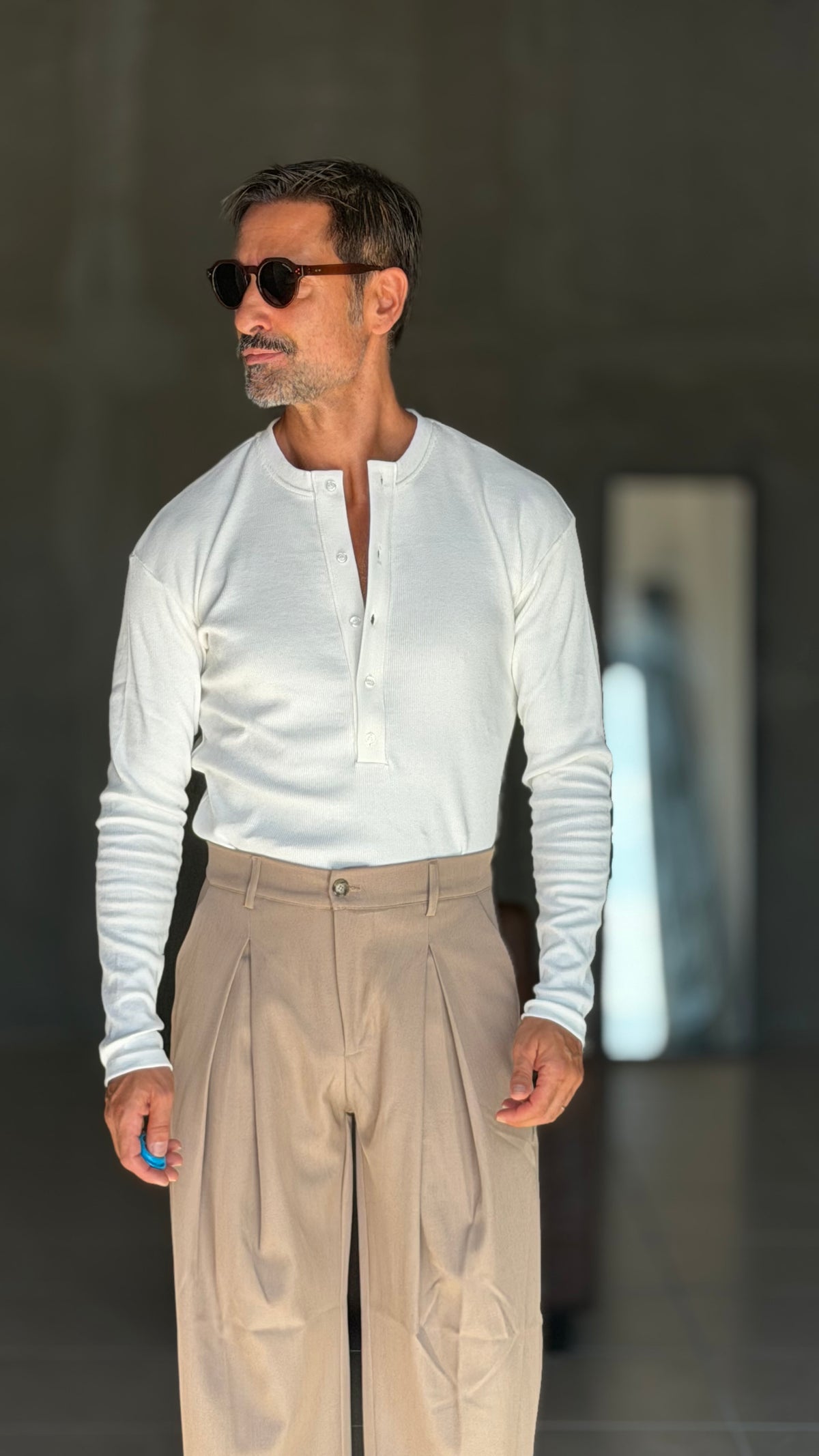 MAGLIA SERAFINO  PANNA DERBY COSTINA