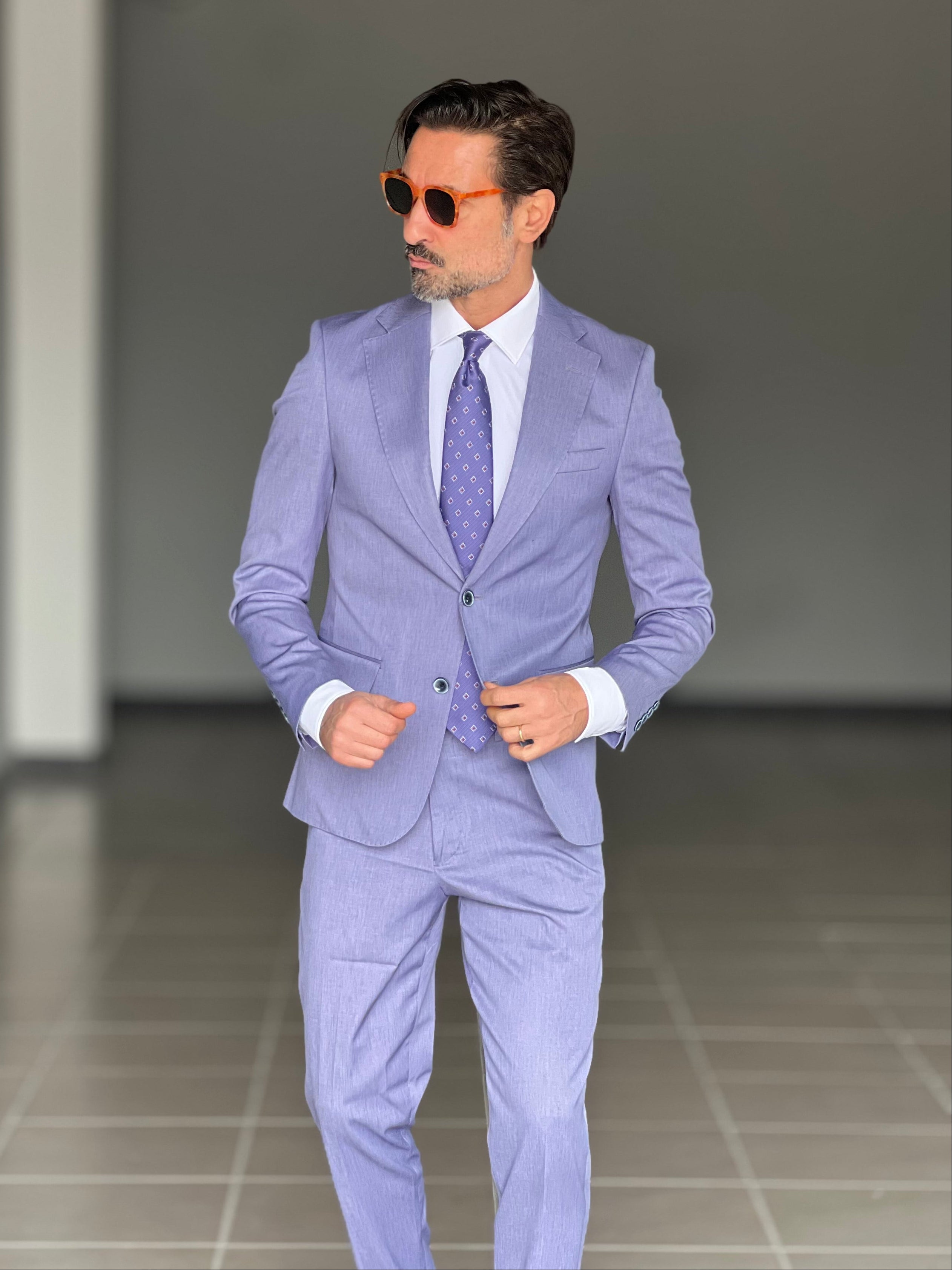 ABITO GLICINE   MONOPETTO ELASTICIZZATO