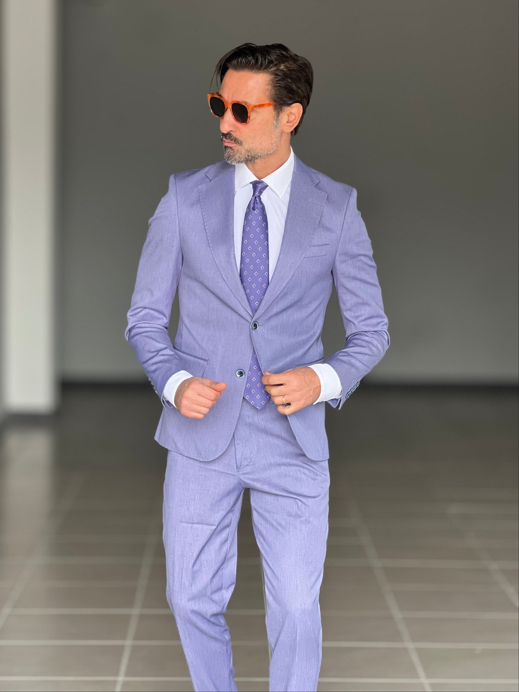 ABITO GLICINE   MONOPETTO ELASTICIZZATO