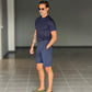 BERMUDA BLU  PINCES COTONE 553