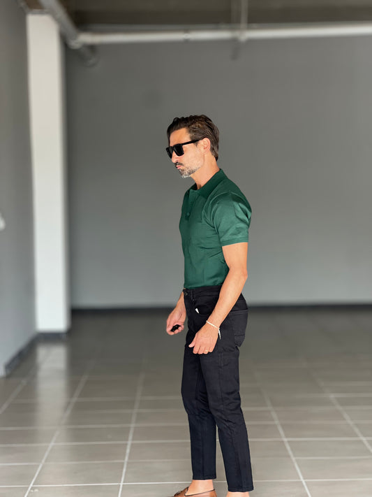 JEANS NERO  COTONE ELASTICIZZATO