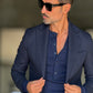 WHITE VISCOSE TROUSERS WITH REGULAR BOTTOM