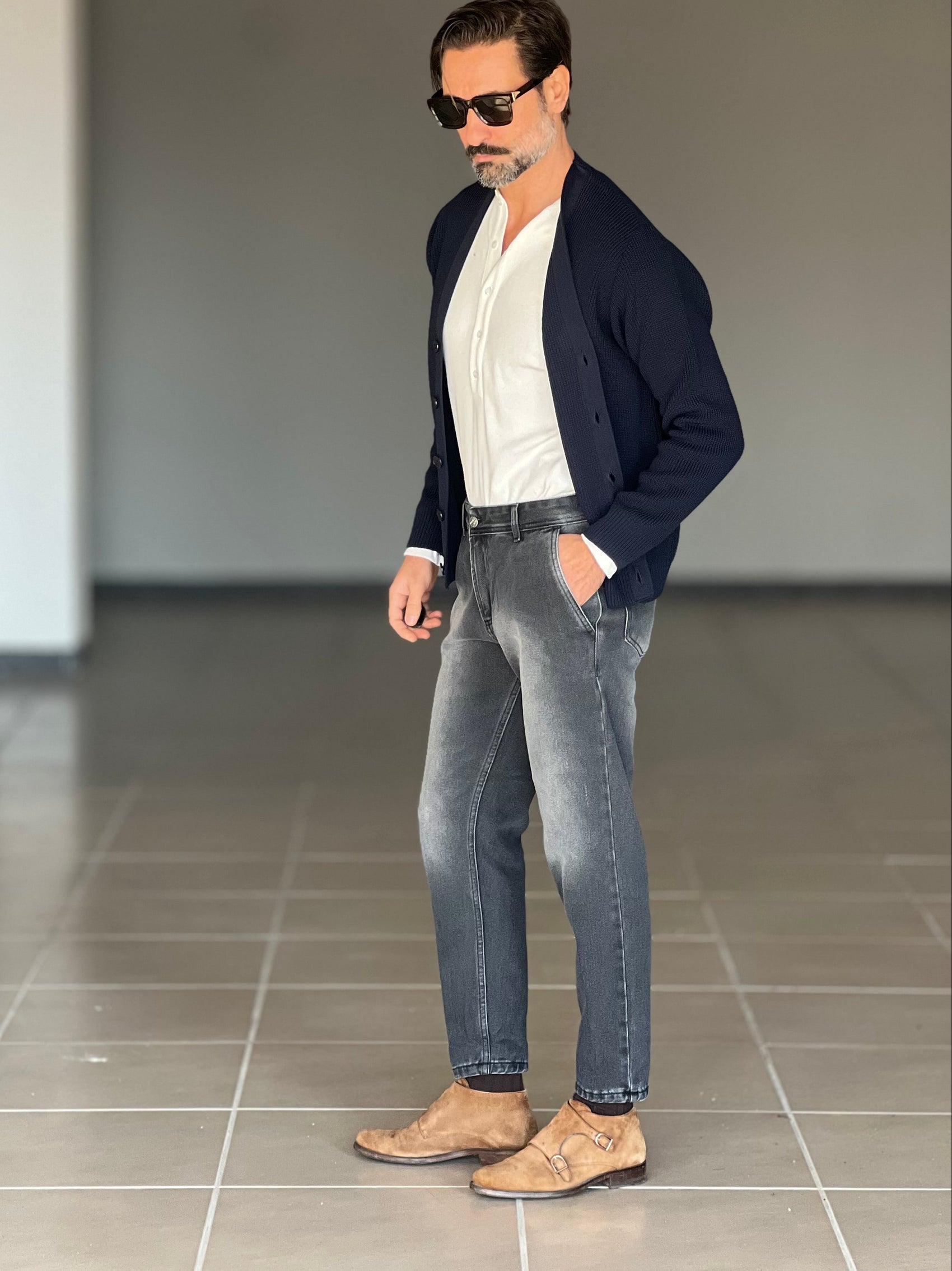 JEANS LAVAGGIO DUE TASCA AMERICA *