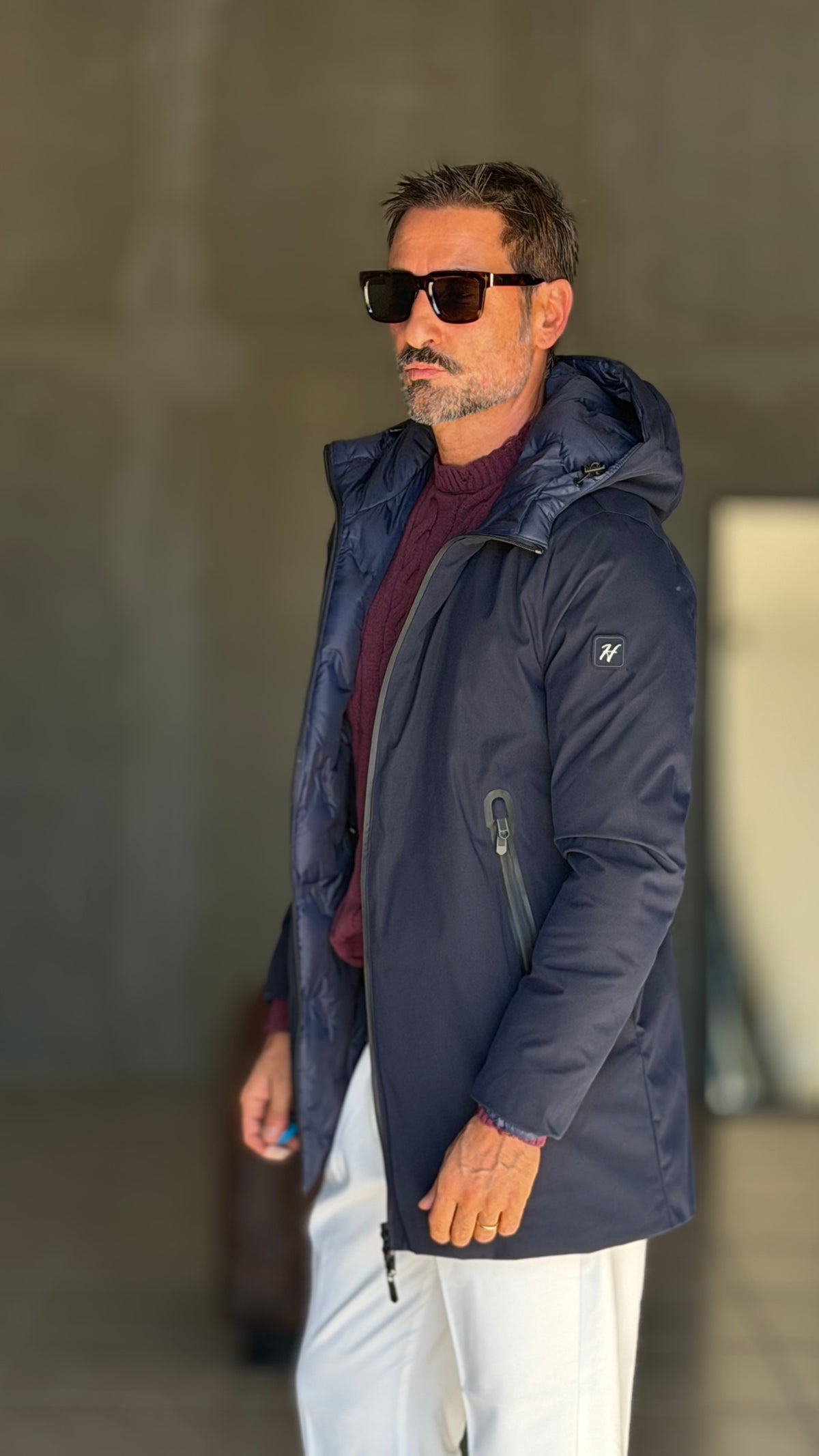 ECORENNA ECRU' BOMBER JACKET