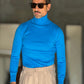 WHITE VISCOSE TROUSERS WITH REGULAR BOTTOM