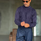 WHITE VISCOSE TROUSERS WITH REGULAR BOTTOM