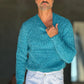 WHITE VISCOSE TROUSERS WITH REGULAR BOTTOM