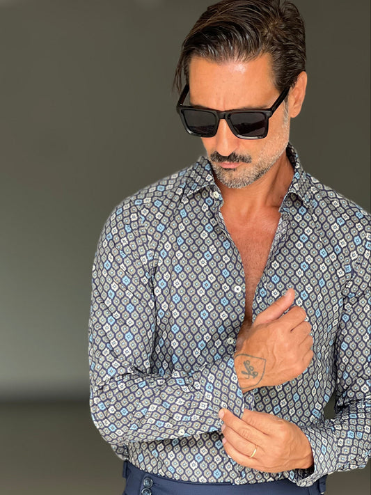 CAMICIA  DEPOT FANTASIA AMALFI