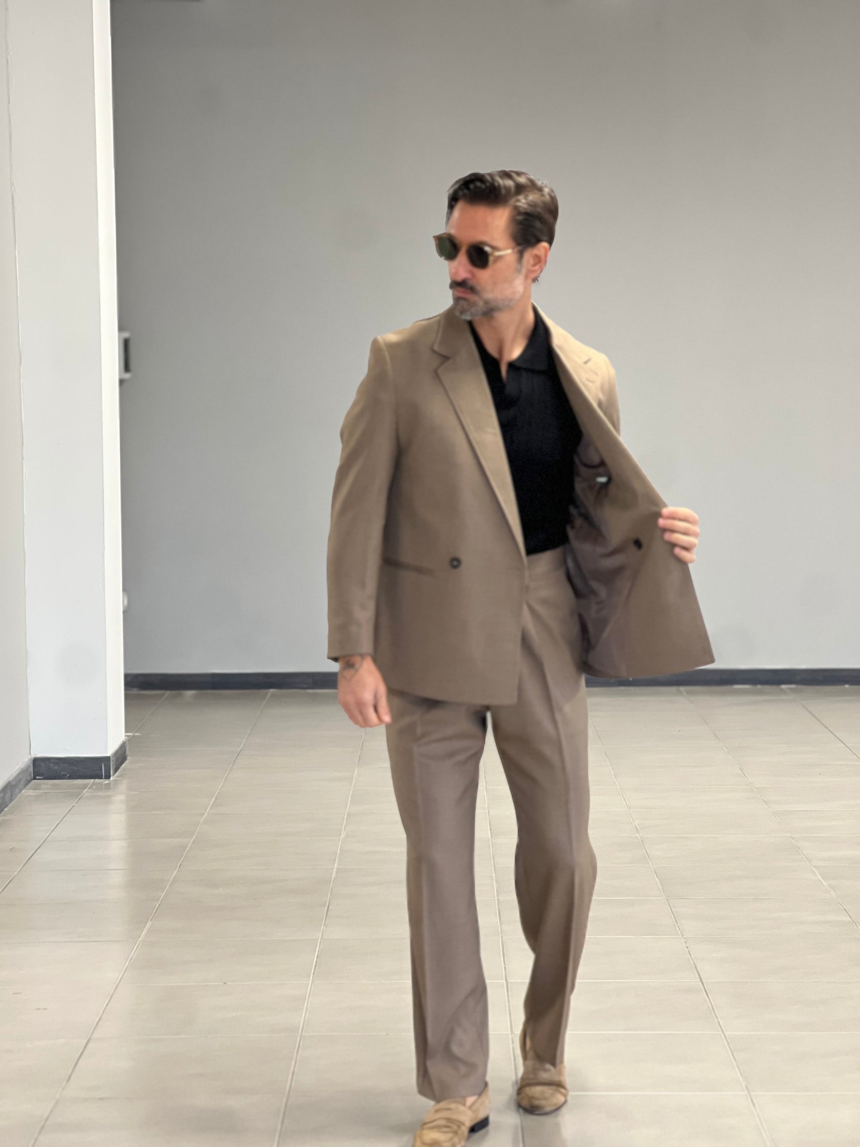 ABITO FANGO  DOPPIOPETTO OVER FIT 005