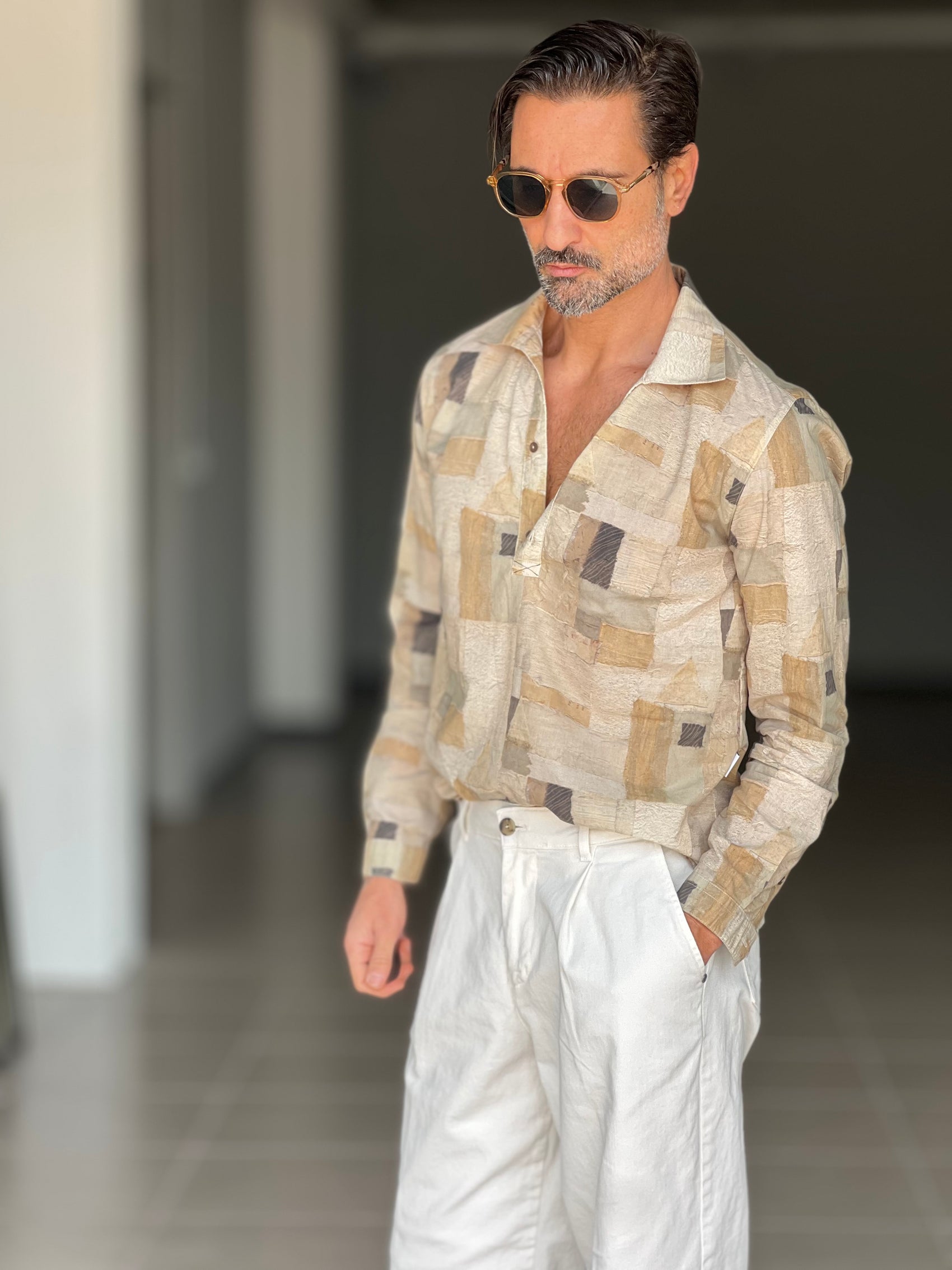GIOSTRA VISCOSE SHIRT