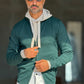WHITE VISCOSE TROUSERS WITH REGULAR BOTTOM
