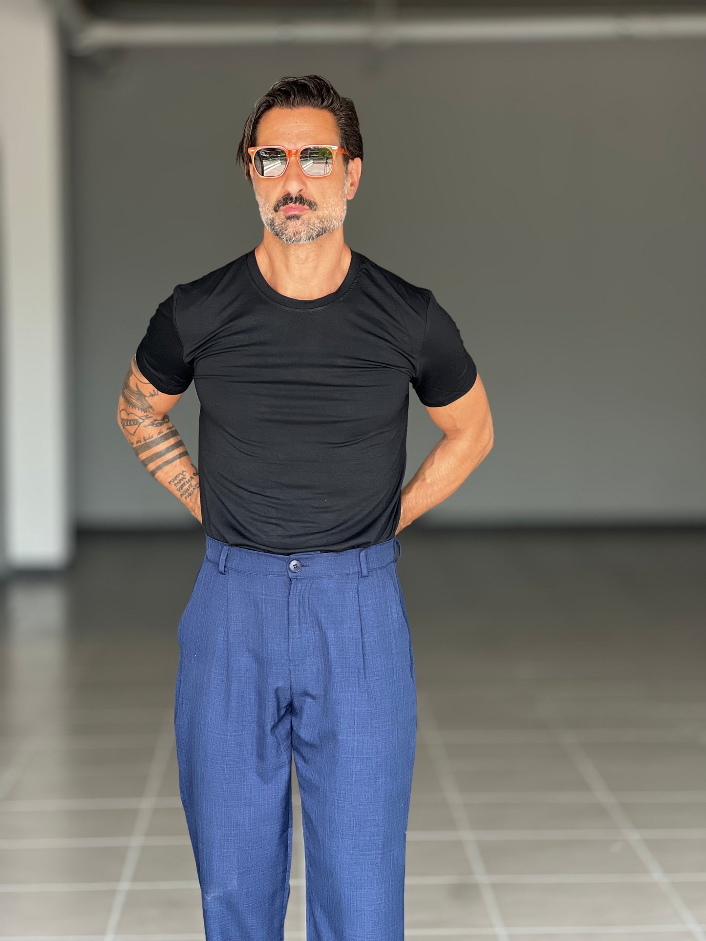 BOAT NECK T SHIRT