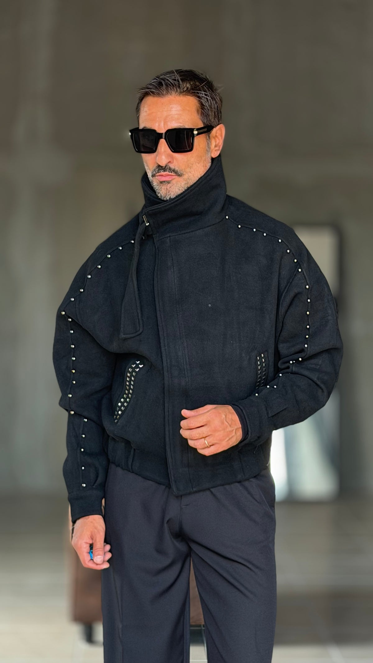 ECORENNA ECRU' BOMBER JACKET