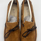 DOUBLE BUCKLE BLACK SUEDE LOAFERS