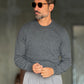 WHITE VISCOSE TROUSERS WITH REGULAR BOTTOM