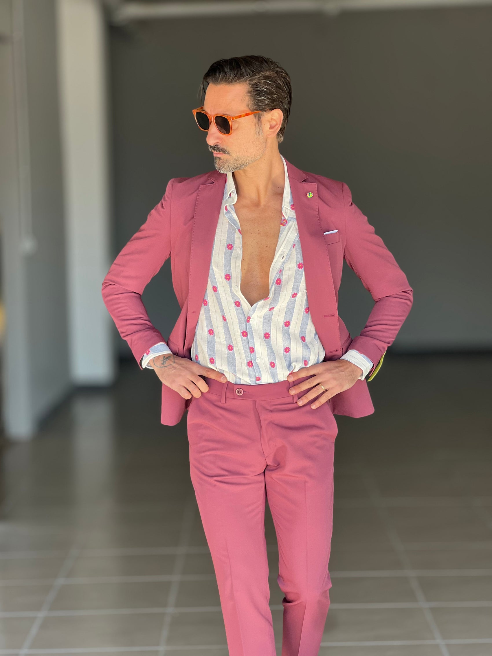 CAMICIA  FANTASIA KOREA IN COTONE RICAMATA 003