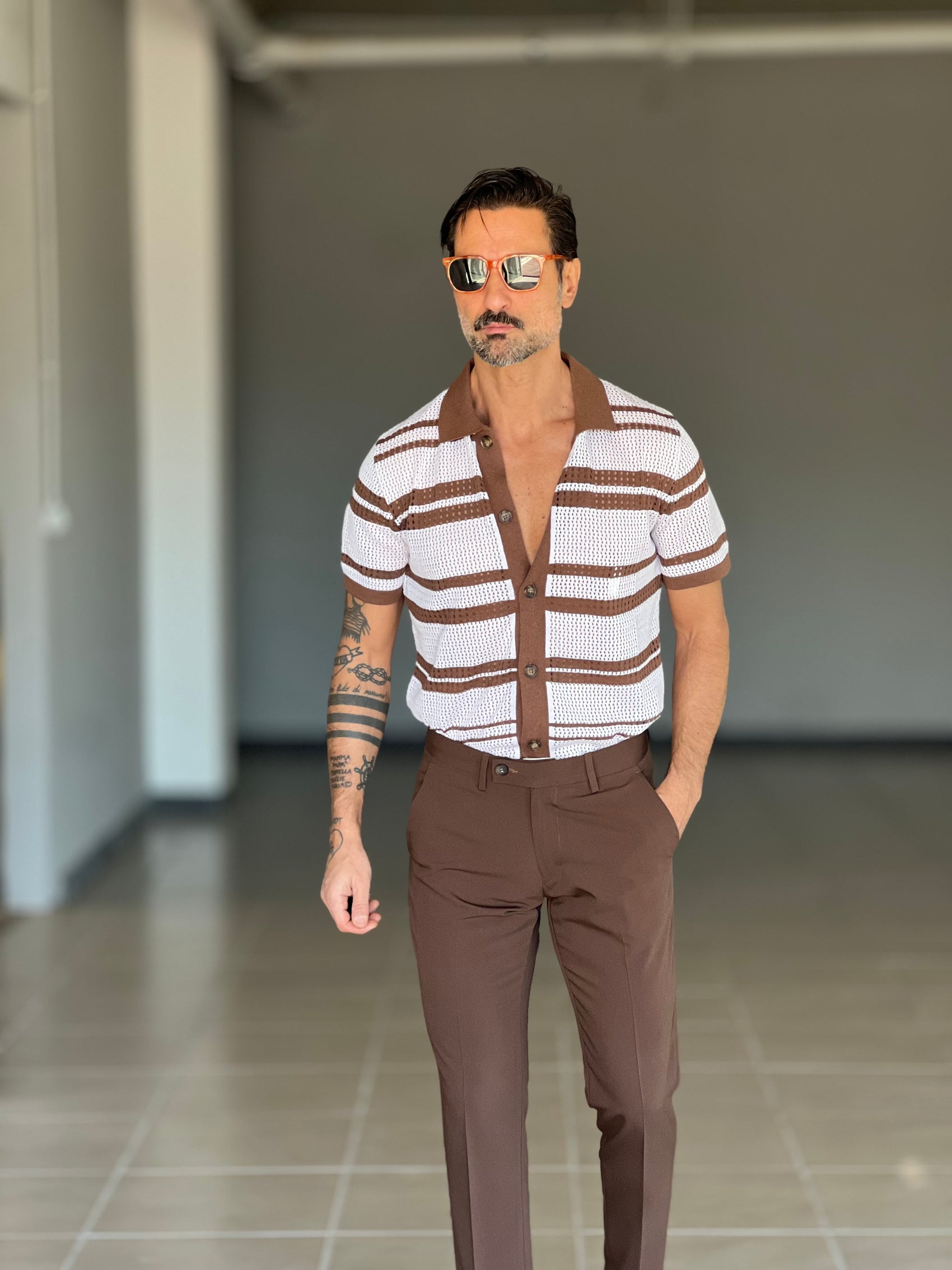 POLO CAMICIA RIGA MORO XAGON