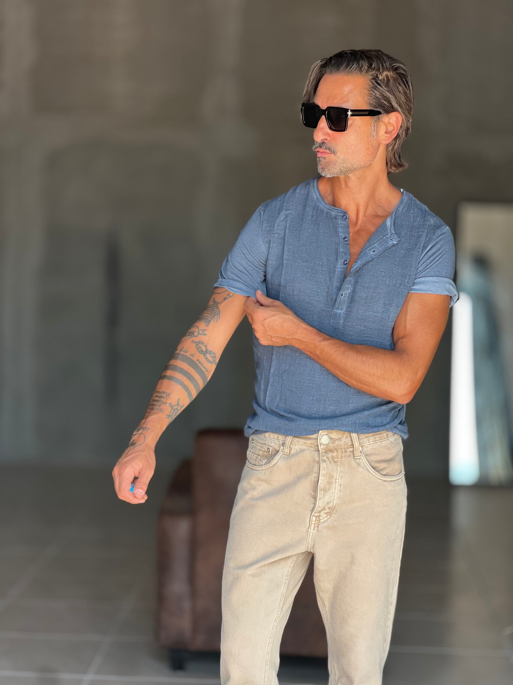 GIOSTRA VISCOSE SHIRT
