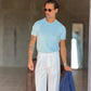 PANTALONE   BIANCO OVER FIT 0483 (ABBINABILE ALLA GIACCA  BIANCA 0483)