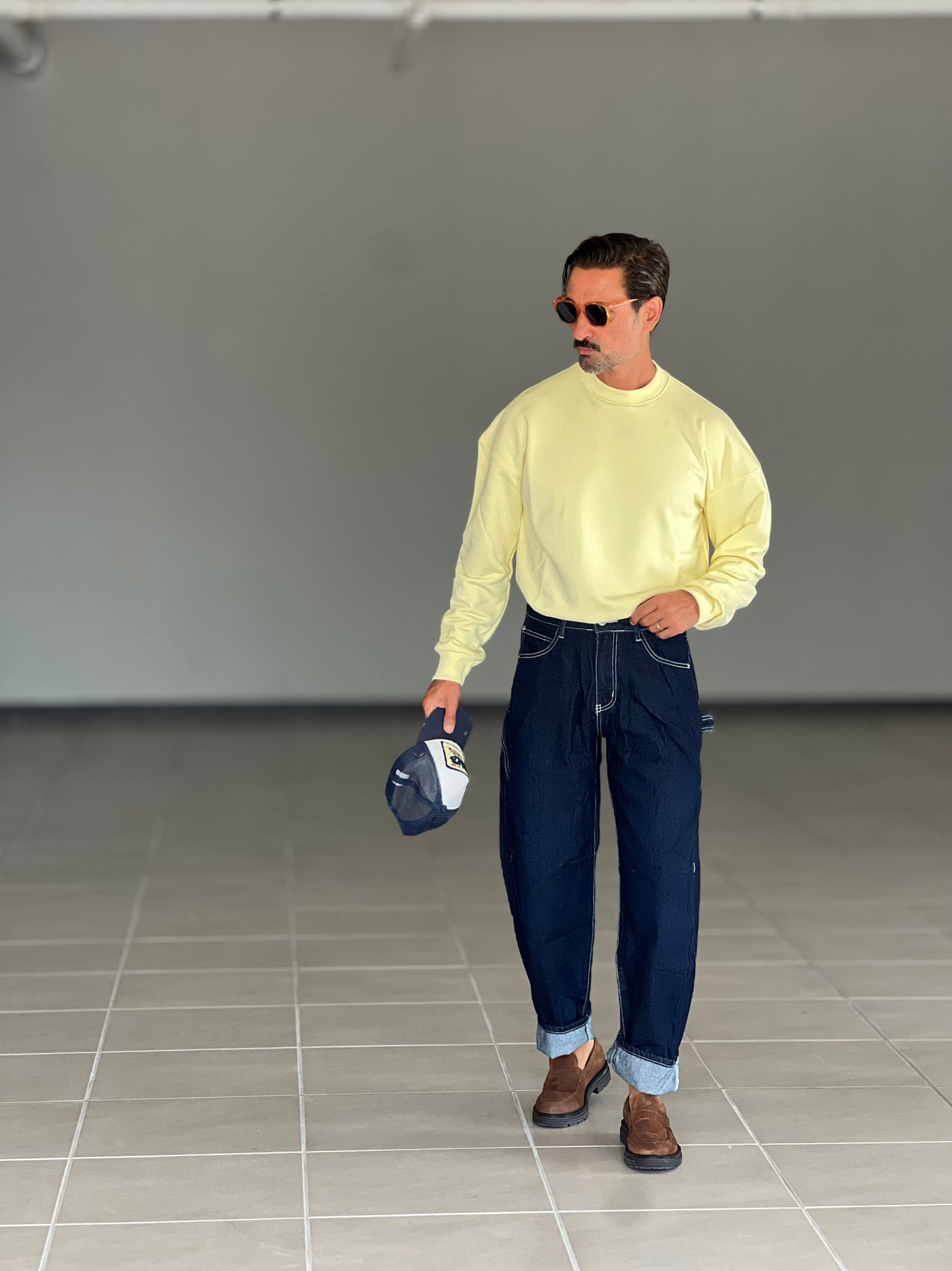 JEANS BLU BALOON